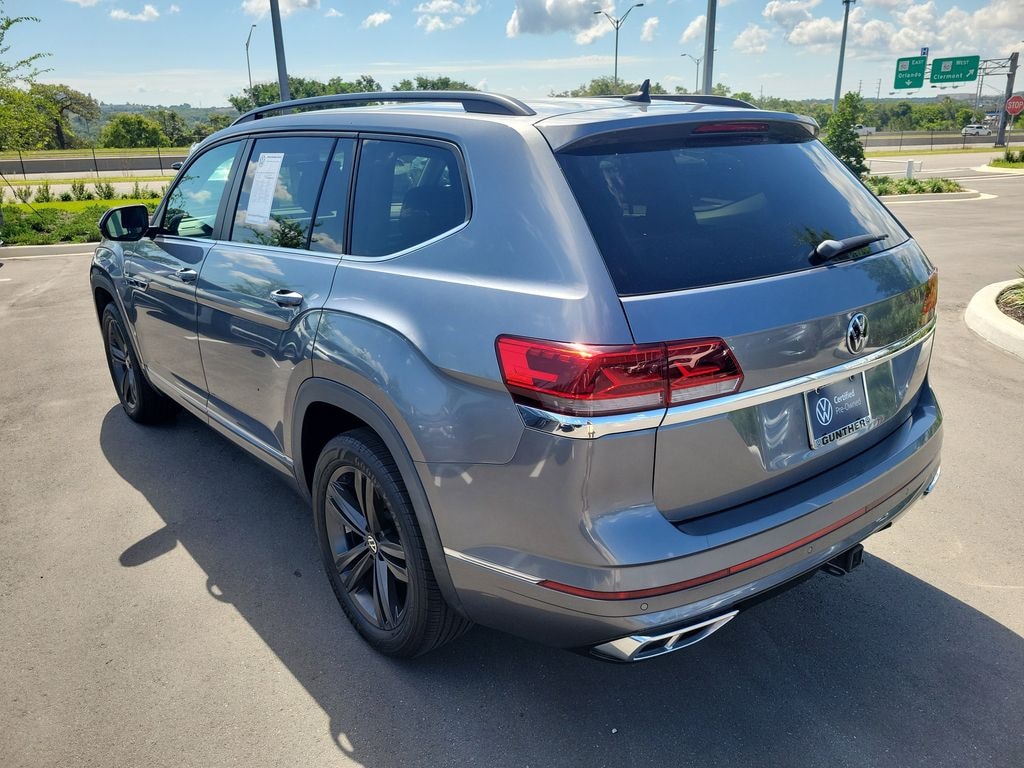 Used 2021 Volkswagen Atlas 3.6L V6 SE w/Technology R-Line SUV