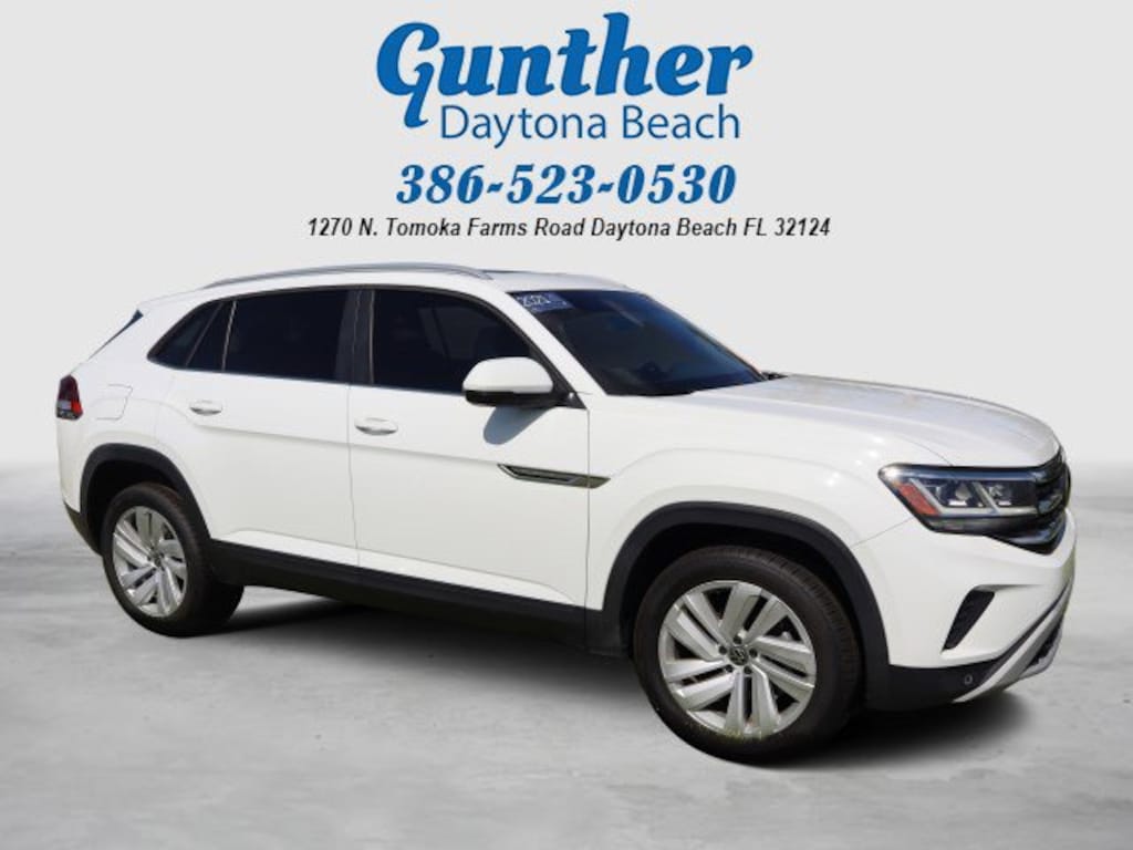 Certified 2021 Volkswagen Atlas Cross Sport 3.6L V6 SE w/Technology SUV