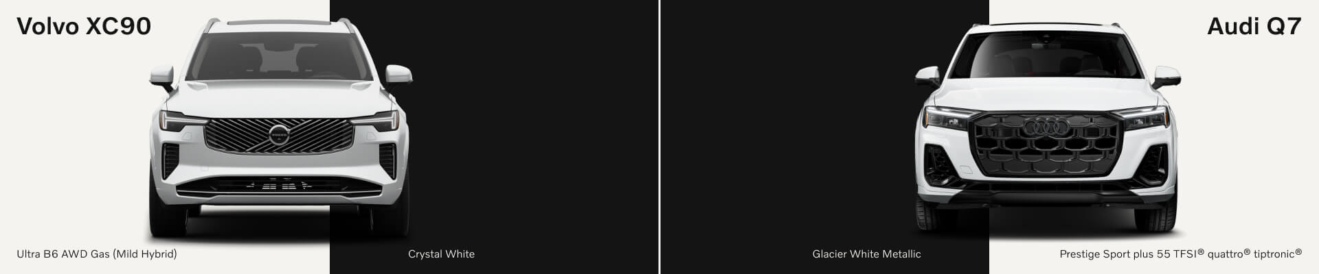 Volvo XC90 Vs. Audi Q7