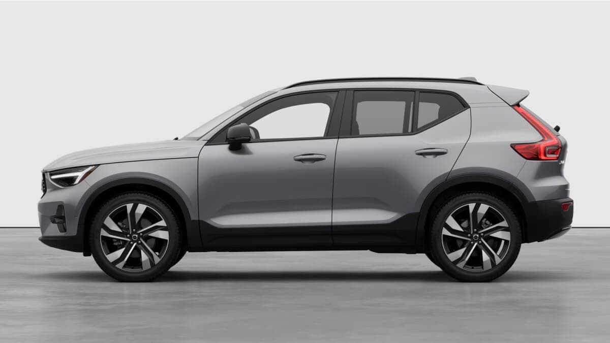 XC40 in Aurora Silver