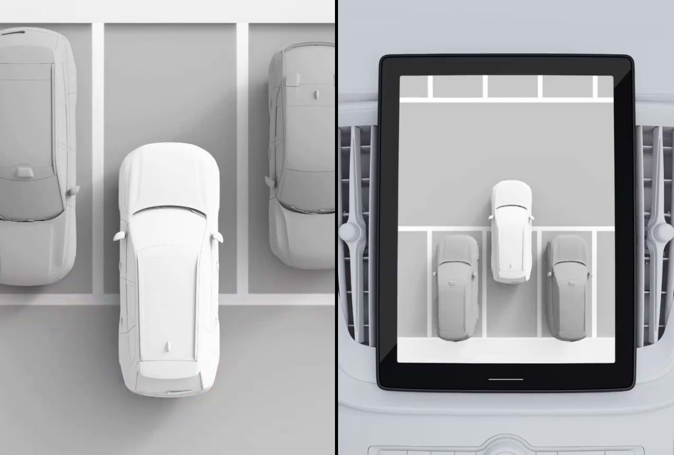 Volvo XC90 Recharge Park Assist
