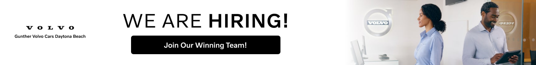 Employment Opportunities At Gunther Volvo Cars Daytona Beach