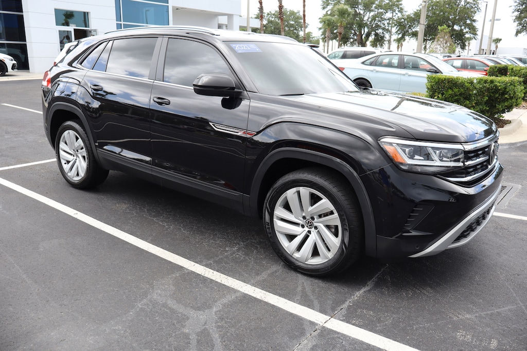 Certified 2021 Volkswagen Atlas Cross Sport 2.0T SE w/Technology SUV