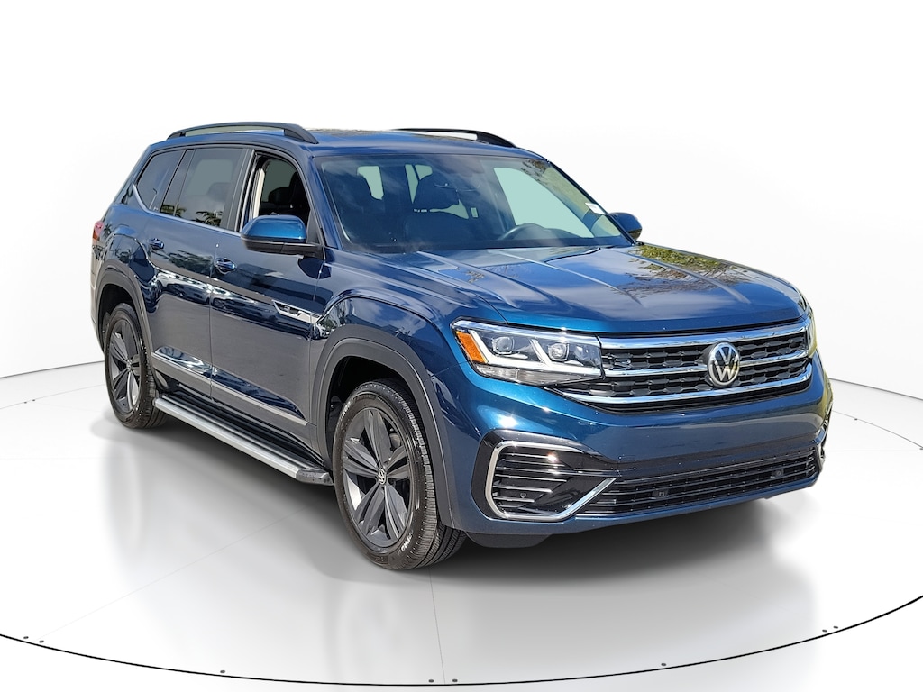 Certified 2021 Volkswagen Atlas 3.6L V6 SE w/Technology R-Line SUV