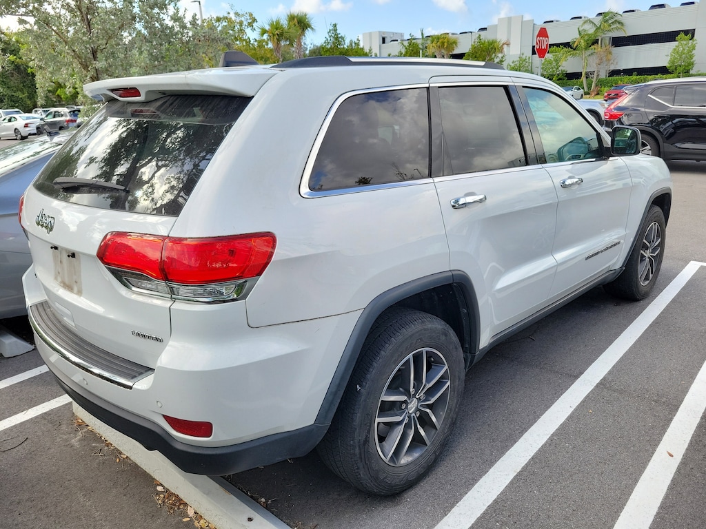 Used 2017 Jeep Grand Cherokee Limited 4x4 SUV