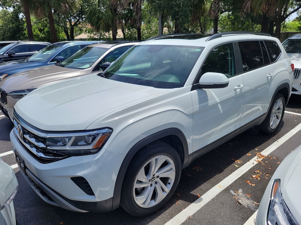 Used 2021 Volkswagen Atlas 3.6L V6 SE w/Technology 4MOTION SUV
