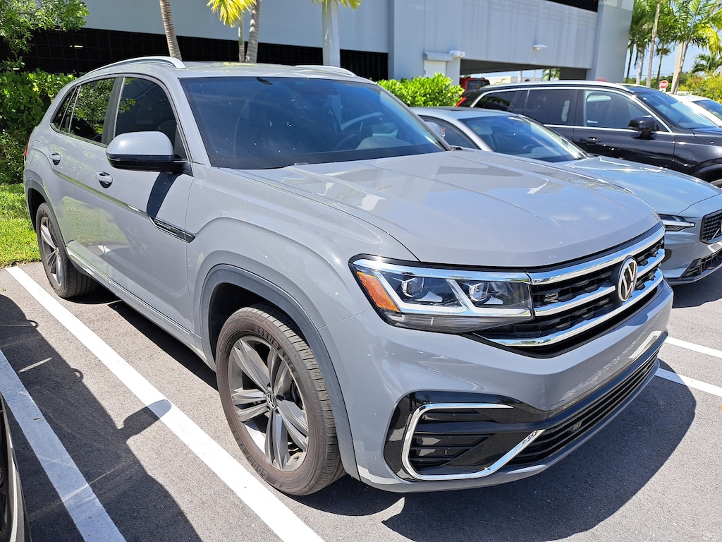 Certified 2021 Volkswagen Atlas Cross Sport 3.6L V6 SE w/Technology R-Line SUV