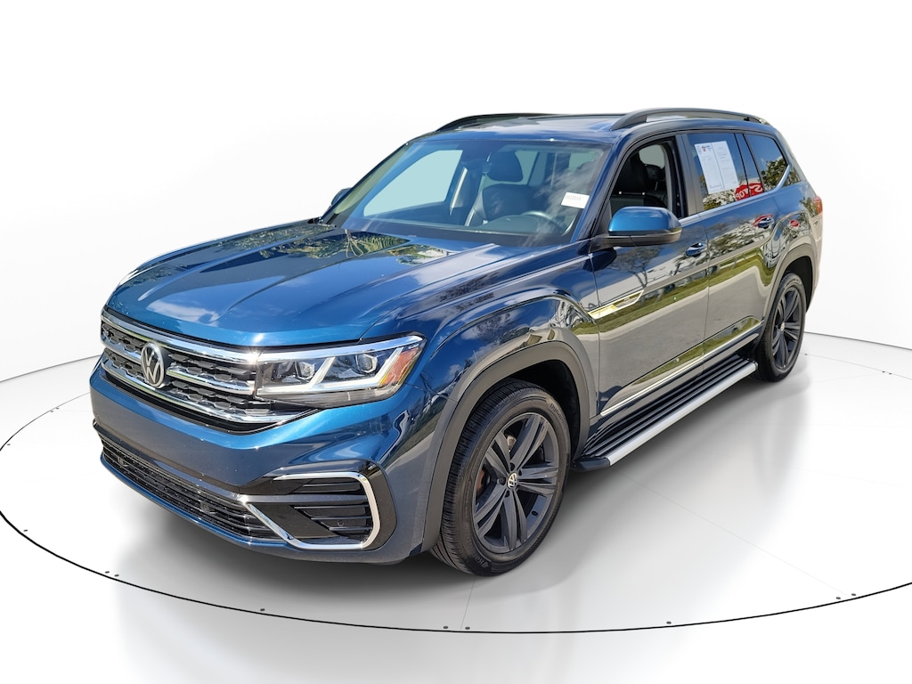 Certified 2021 Volkswagen Atlas 3.6L V6 SE w/Technology R-Line SUV