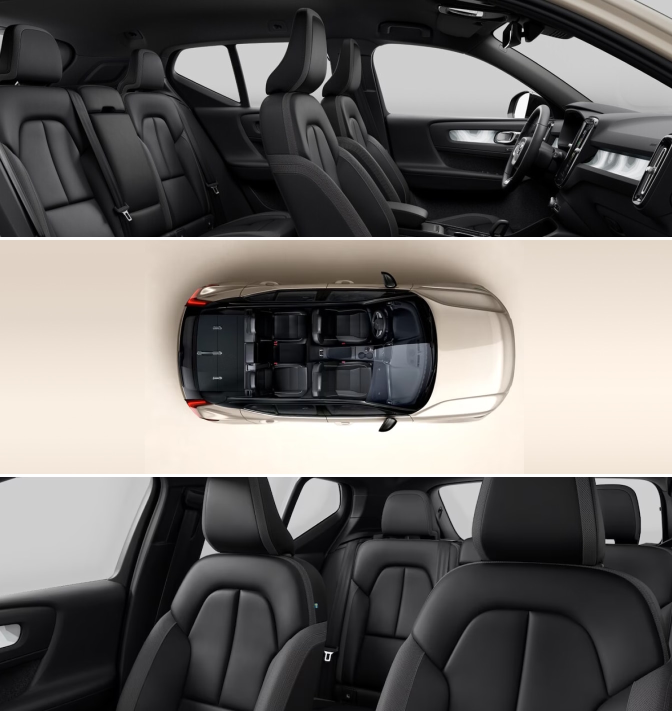 2025 Volvo EX40 Interior Dimensions