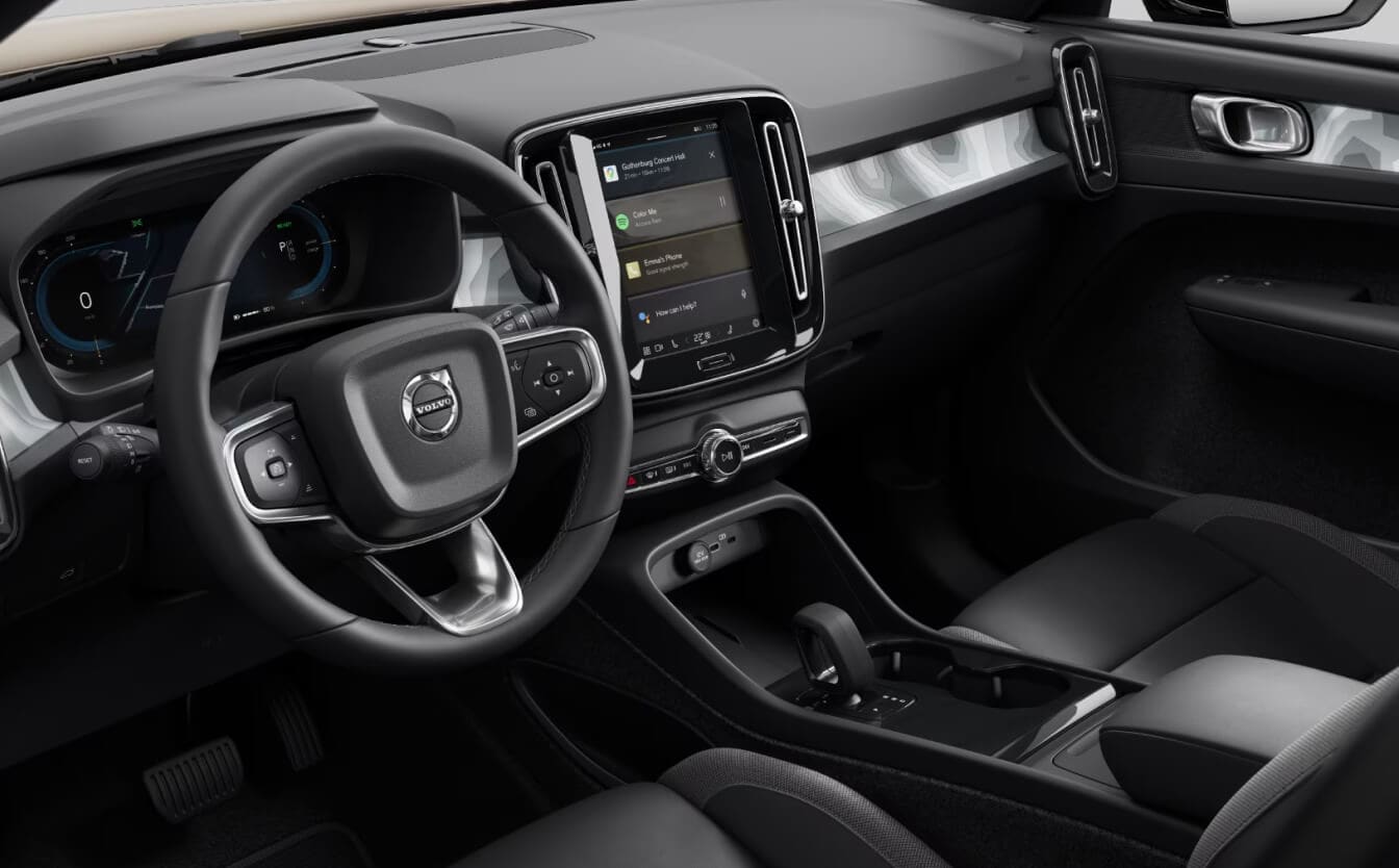 Predictions of the Volvo EX40 Interior