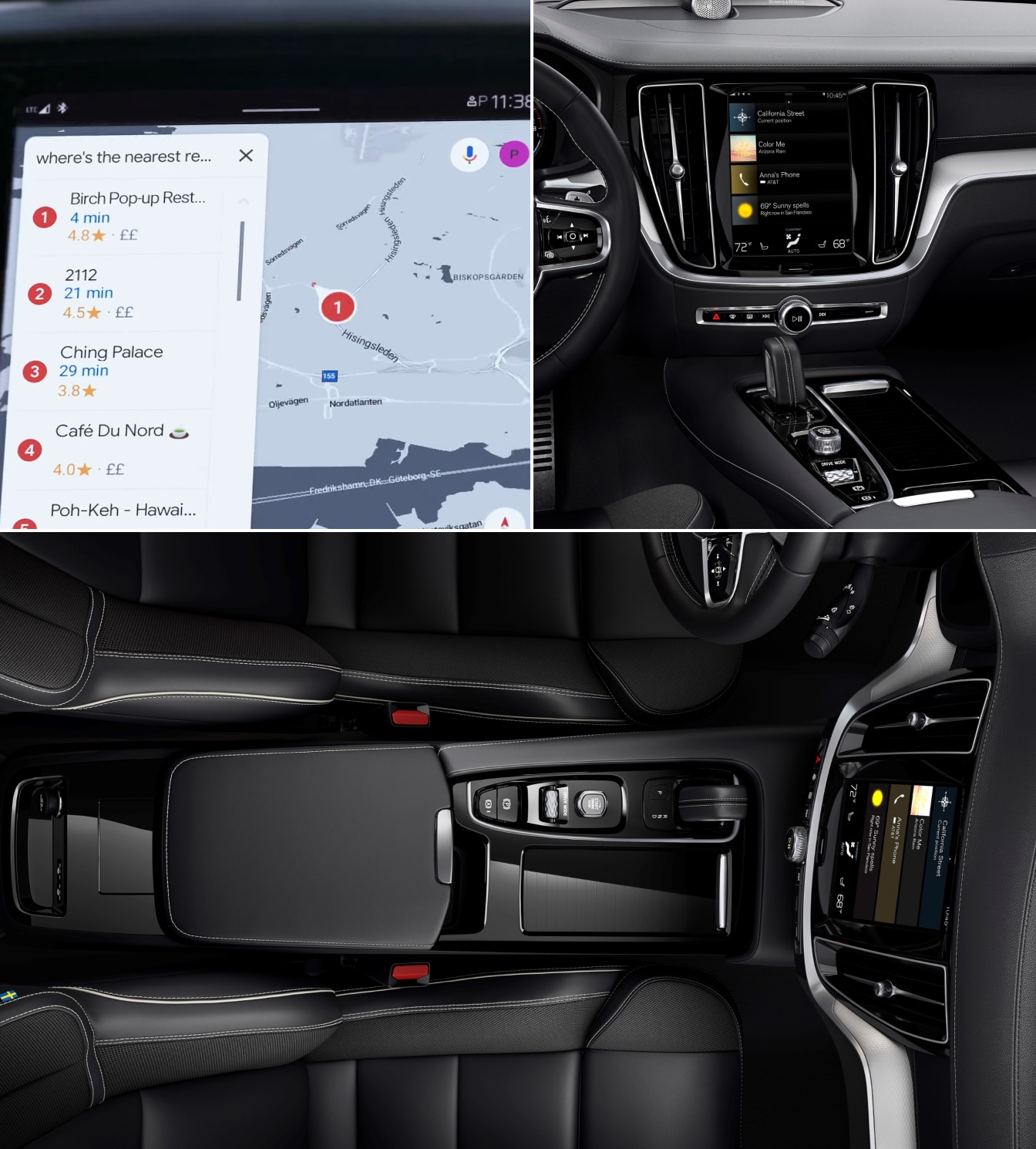 Mercedes-Benz C 300 vs. Volvo S60 Technology