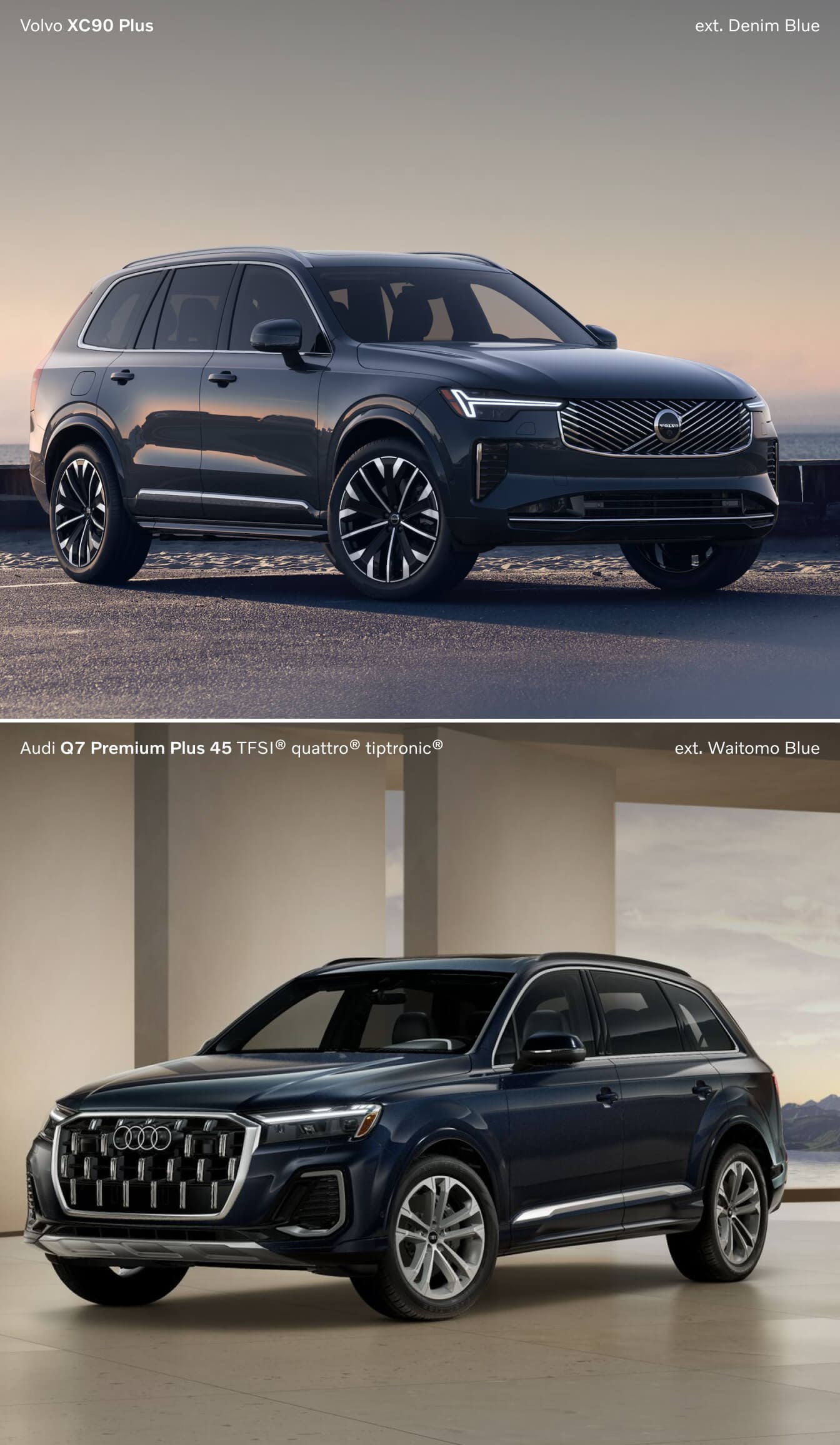 Volvo XC90 vs. Audi Q7 Performance