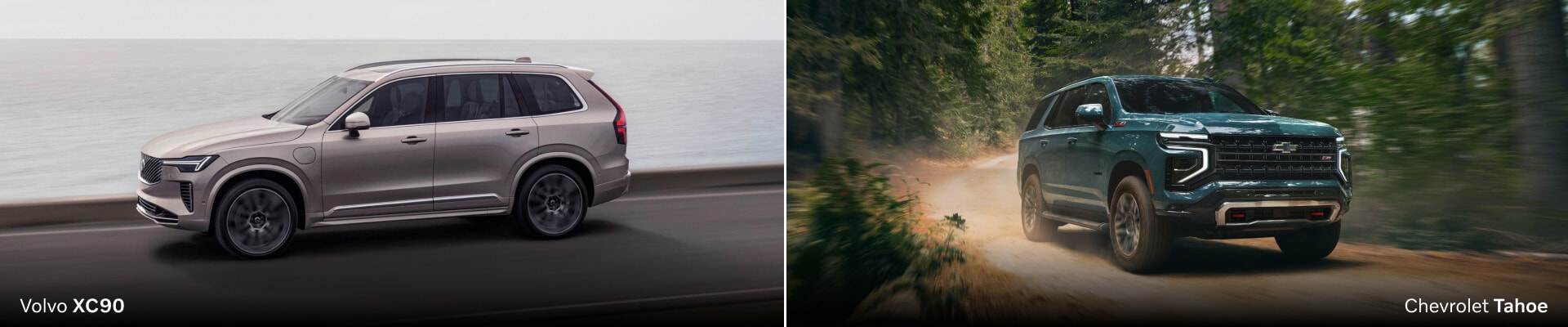 2025 Volvo XC90 vs Chevrolet Tahoe