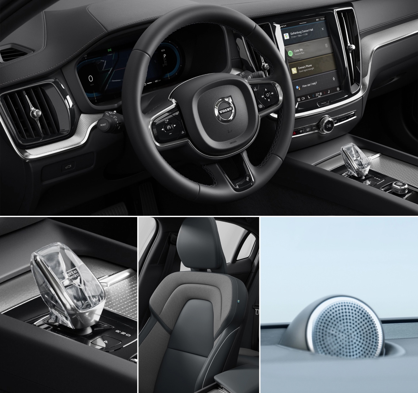 Volvo S60 vs. Mercedes-Benz C 300 Interior