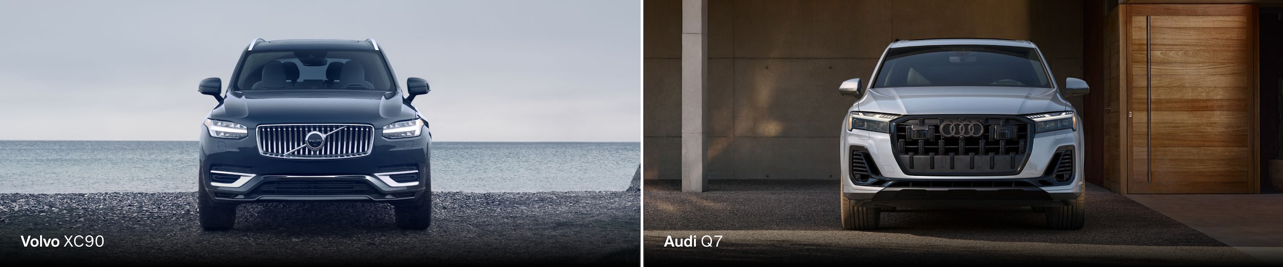Volvo XC90 vs Audi Q7