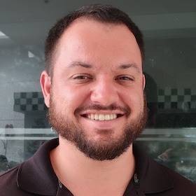 Staff member Roman Santana from 195696ca690b