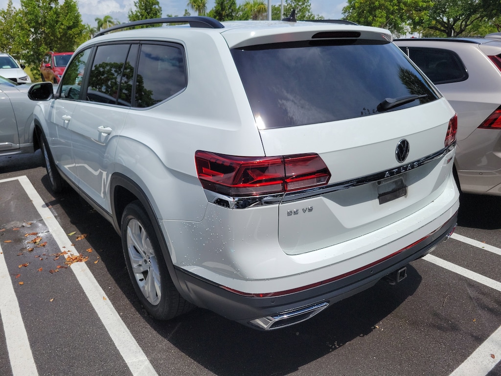 Used 2021 Volkswagen Atlas 3.6L V6 SE w/Technology 4MOTION SUV
