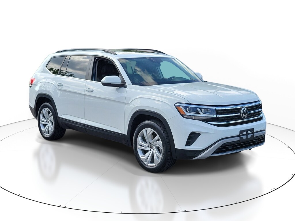 Used 2021 Volkswagen Atlas 3.6L V6 SE w/Technology 4MOTION SUV