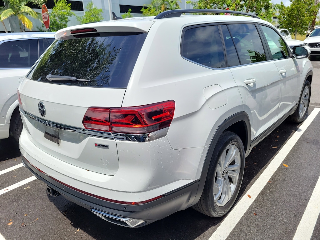Used 2021 Volkswagen Atlas 3.6L V6 SE w/Technology 4MOTION SUV