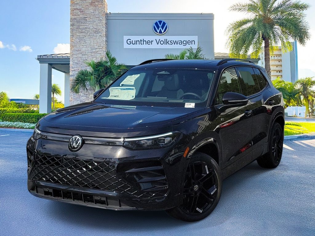 New 2026 Volkswagen Tiguan 2.0T SE R-Line Black SUV