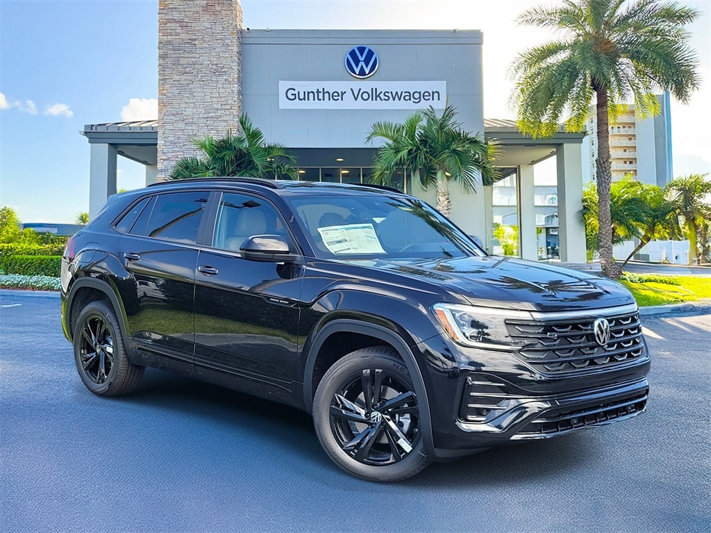 New 2026 Volkswagen Atlas Cross Sport 2.0T SEL R-Line Black SUV