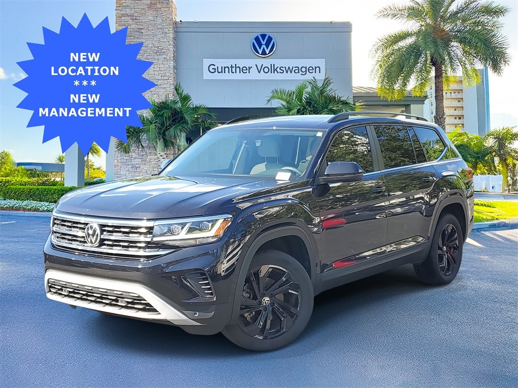 Certified 2022 Volkswagen Atlas 3.6L V6 SE w/Technology SUV
