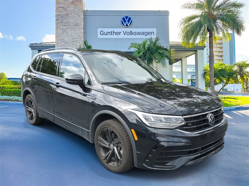 Certified 2024 Volkswagen Tiguan 2.0T SE R-Line Black SUV