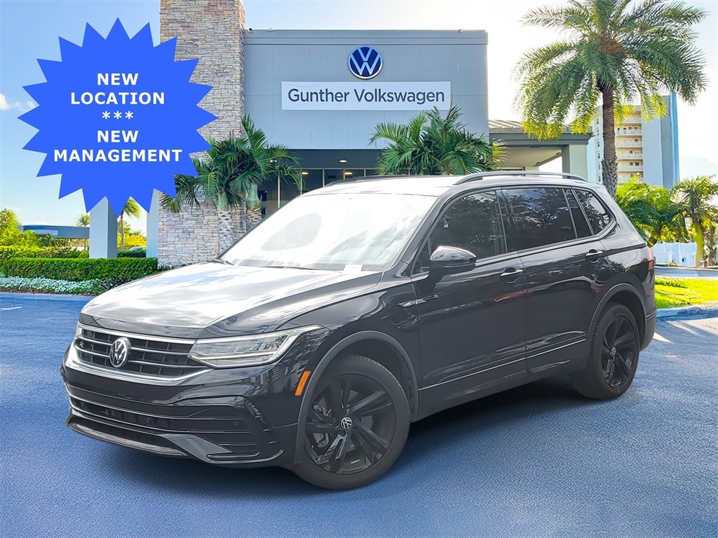 Certified 2024 Volkswagen Tiguan 2.0T SE R-Line Black SUV