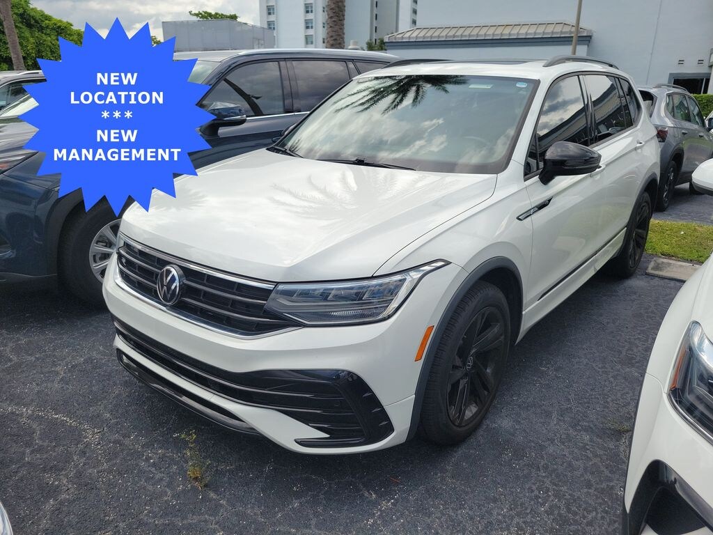 Certified 2023 Volkswagen Tiguan 2.0T SE R-Line Black SUV