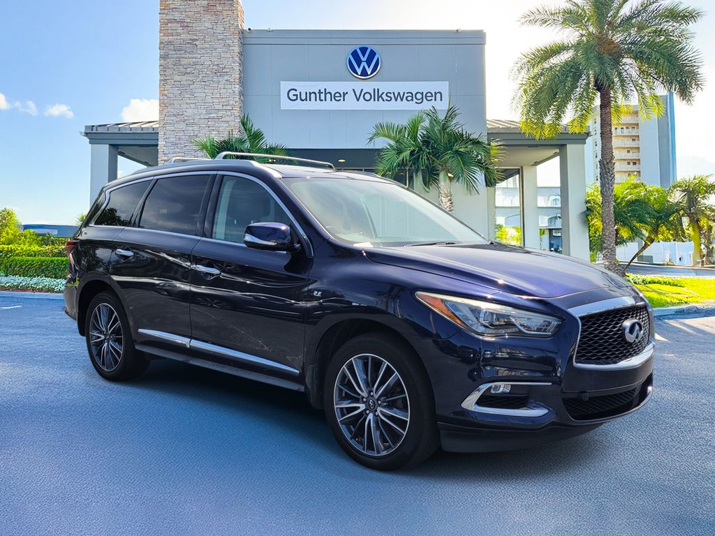 Used 2019 INFINITI QX60 LUXE with VIN 5N1DL0MM9KC528784 for sale in Pompano Beach, FL