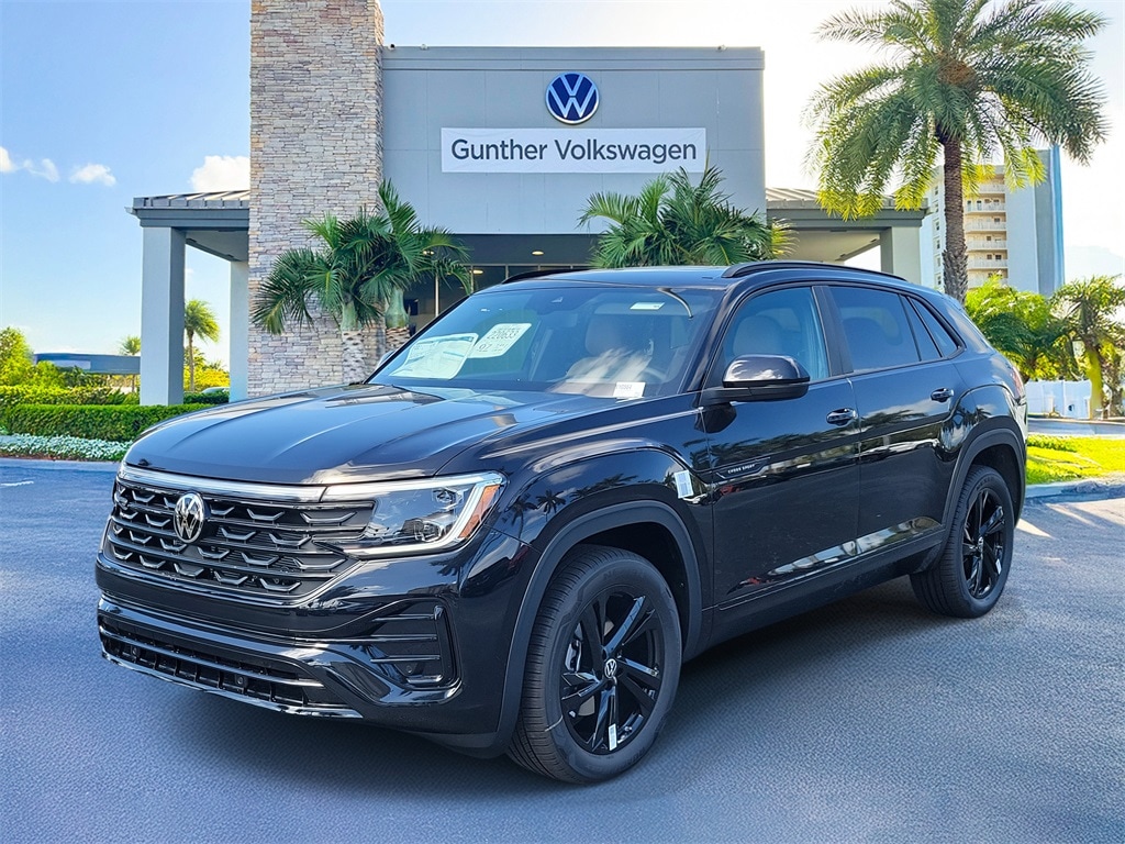 New 2026 Volkswagen Atlas Cross Sport 2.0T SEL R-Line Black SUV