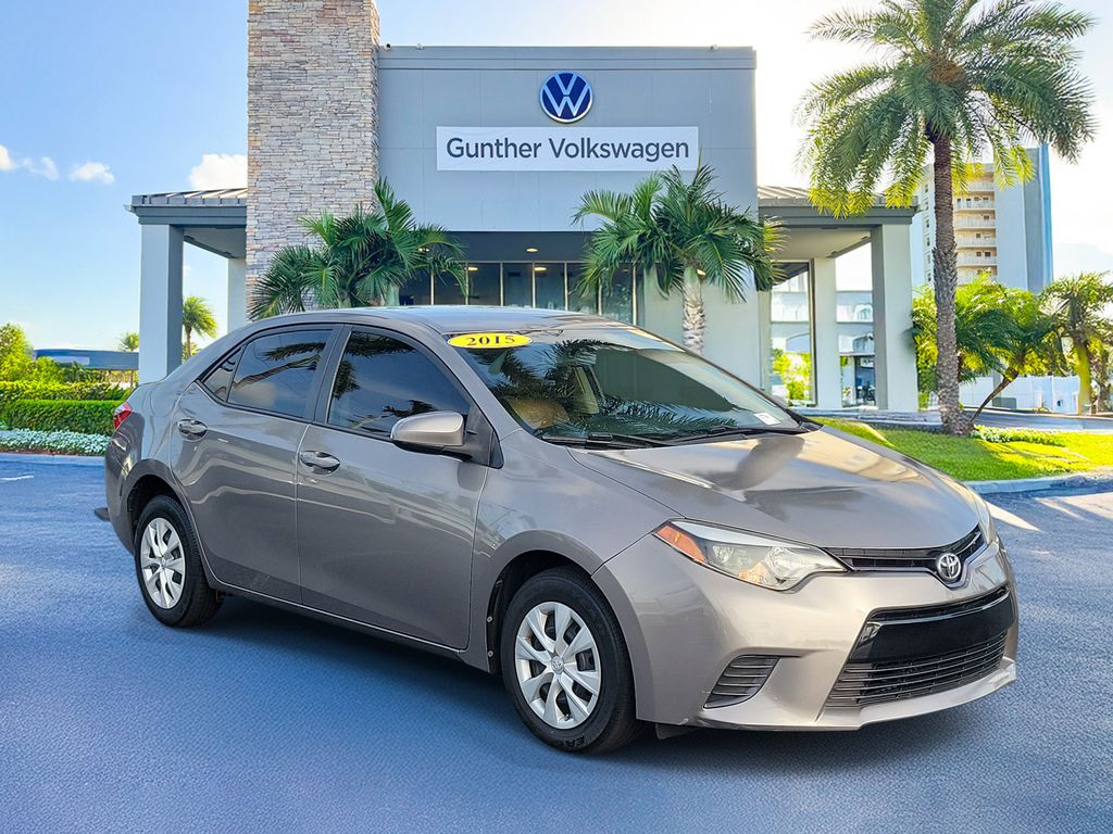 Used 2015 Toyota Corolla LE Eco with VIN 2T1BPRHE6FC359229 for sale in Pompano Beach, FL
