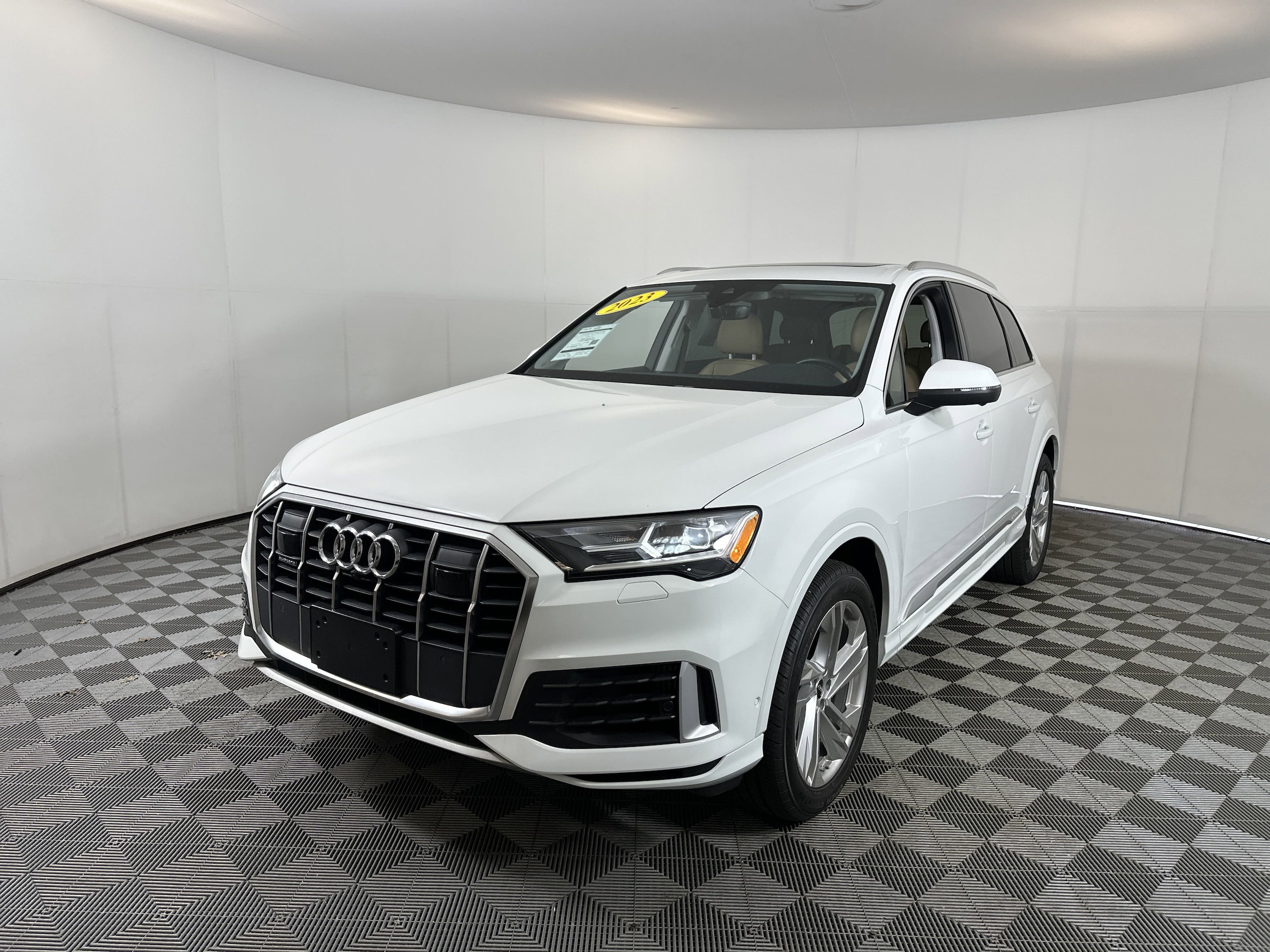 Certified 2023 Audi Q7 Premium Plus with VIN WA1LXBF71PD009196 for sale in Mishawaka, IN