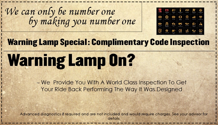 Warning Lamp Check Warning Lamp Check