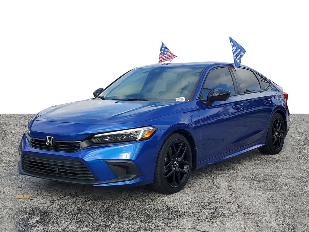 Used 2022 Honda Civic Sport with VIN 2HGFE2F59NH588169 for sale in Hialeah, FL