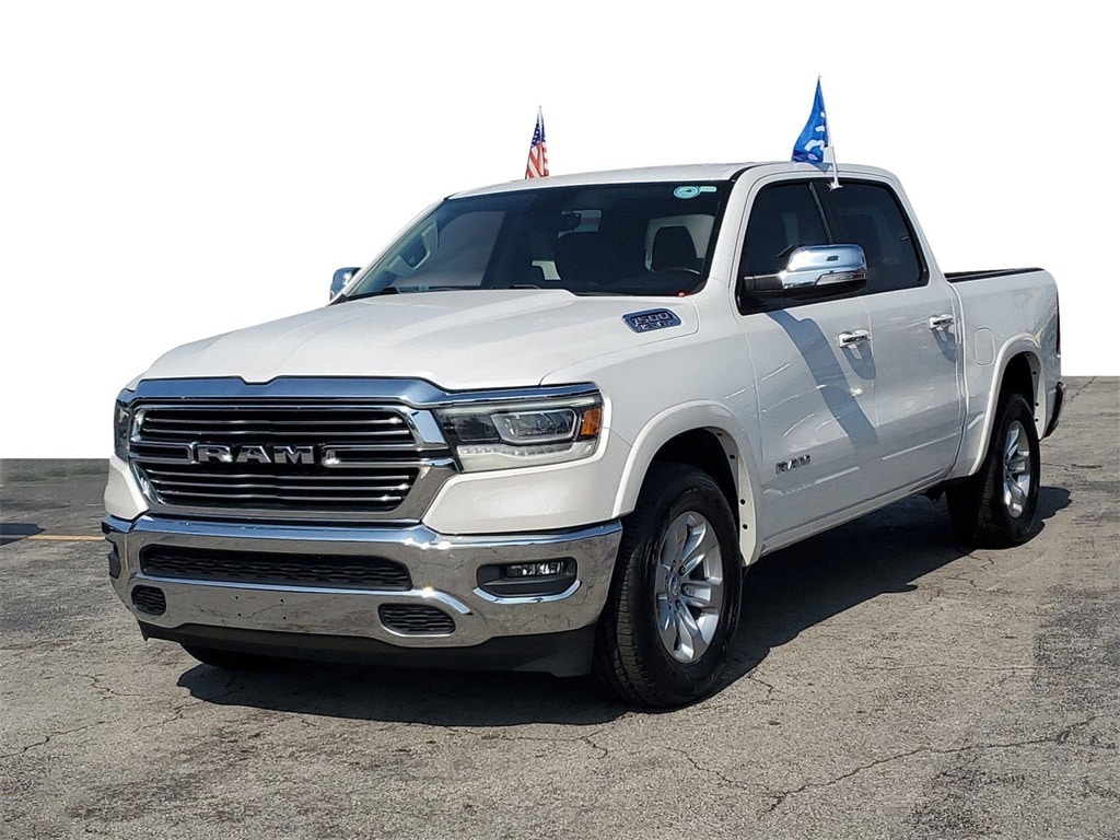 Used 2020 RAM Ram 1500 Pickup Laramie with VIN 1C6RREJT1LN146151 for sale in Hialeah, FL