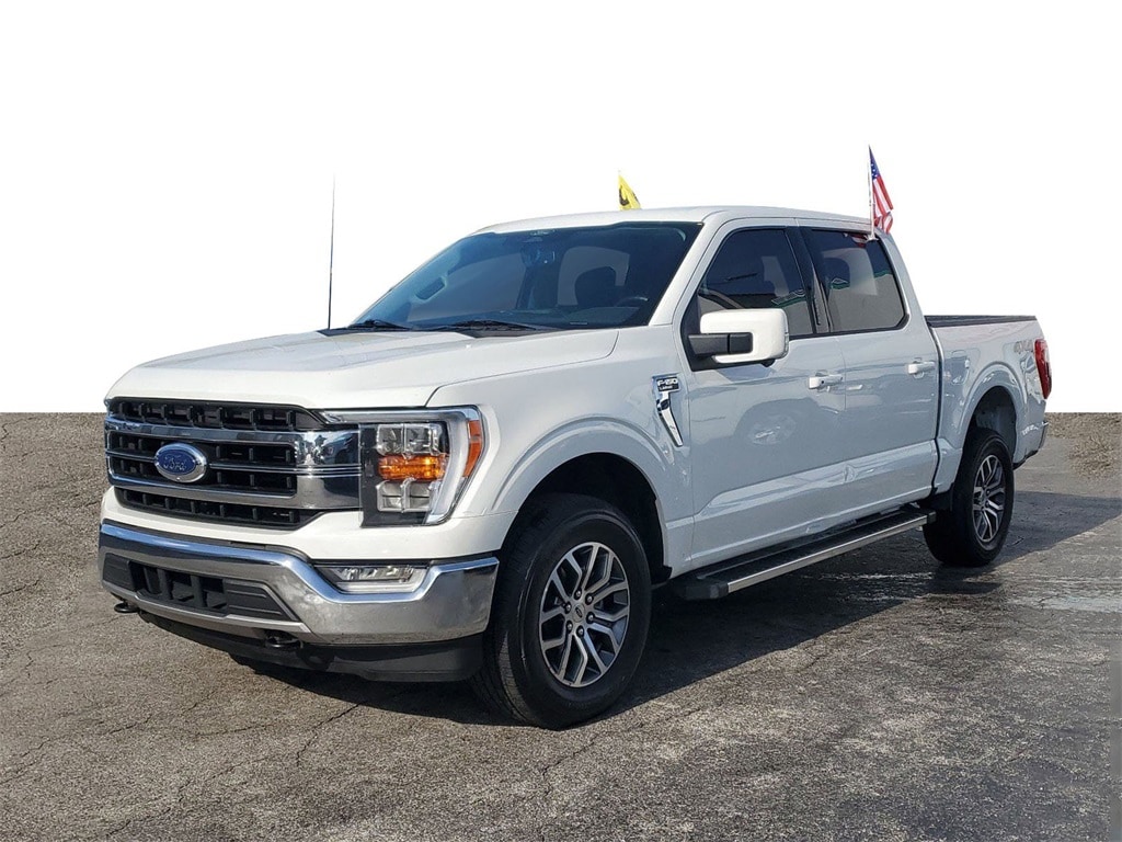 Used 2022 Ford F-150 Lariat with VIN 1FTFW1E8XNFB26478 for sale in Hialeah, FL