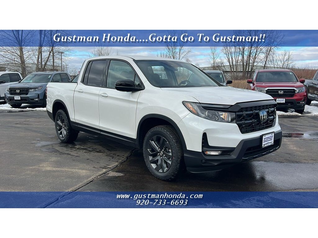 New 2026 Honda Ridgeline Sport Truck Crew Cab