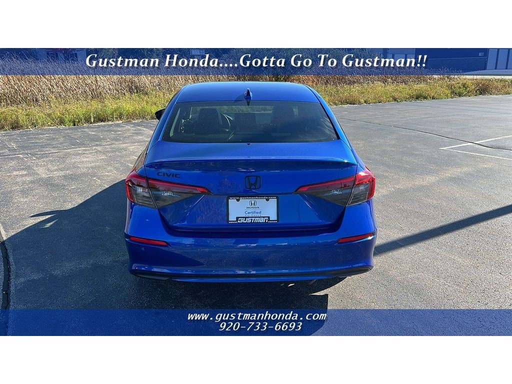 Certified 2022 Honda Civic Touring Sedan