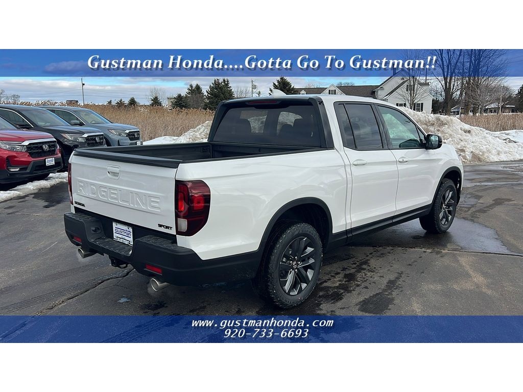 New 2026 Honda Ridgeline Sport Truck Crew Cab