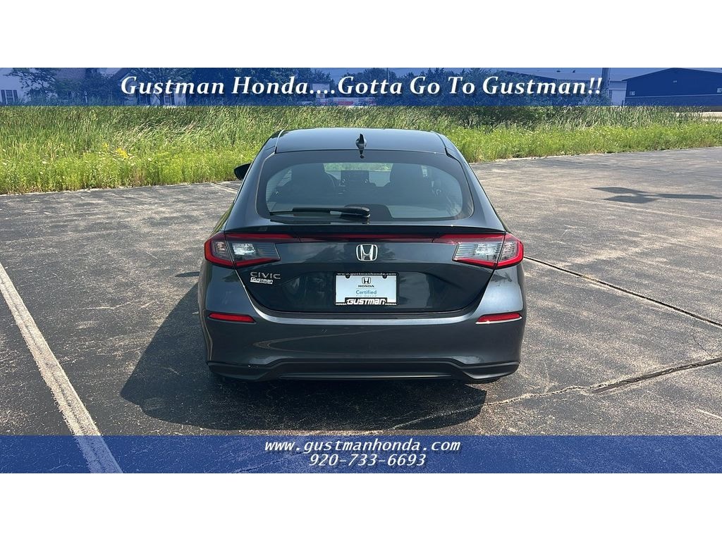 Certified 2023 Honda Civic LX Hatchback