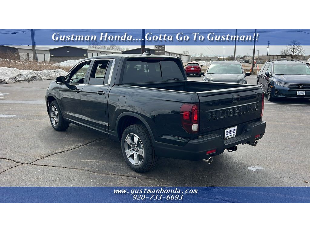 New 2026 Honda Ridgeline RTL w/ Tailgate Blackout Truck Crew Cab