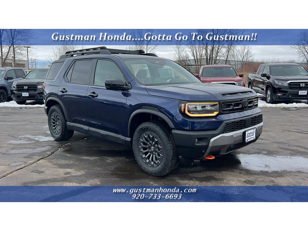 New 2026 Honda Passport TrailSport w/ Adventure, Tow, and Black Emblem pkgs SUV