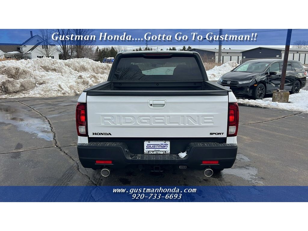 New 2026 Honda Ridgeline Sport Truck Crew Cab