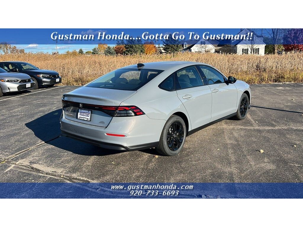 New 2025 Honda Accord SE Sedan