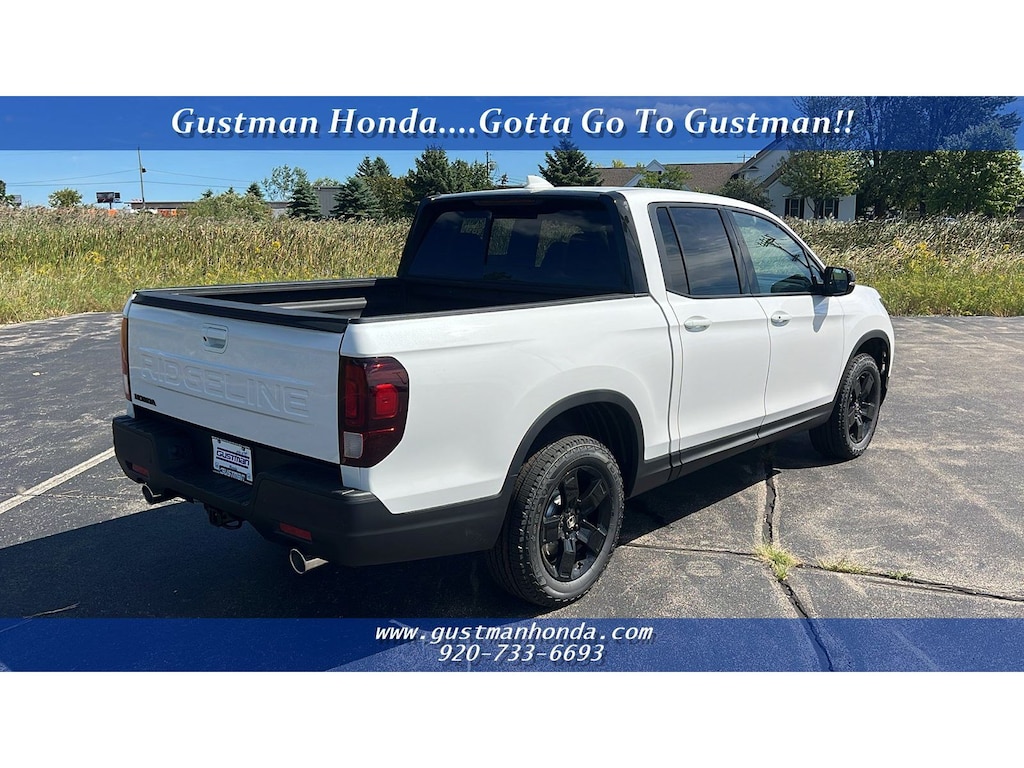 New 2026 Honda Ridgeline Black Edition Truck Crew Cab