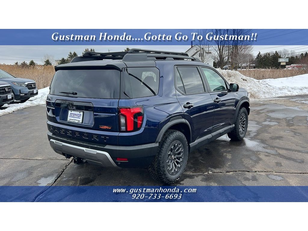 New 2026 Honda Passport TrailSport w/ Adventure, Tow, and Black Emblem pkgs SUV
