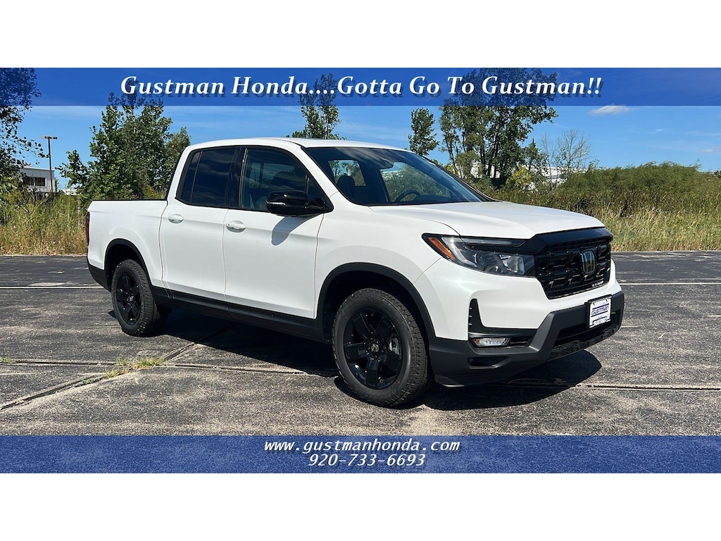 New 2026 Honda Ridgeline Black Edition Truck Crew Cab