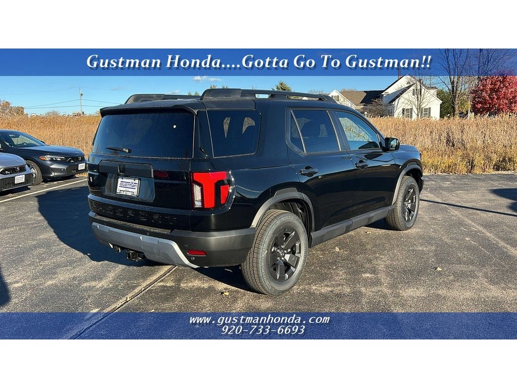 New 2026 Honda Passport RTL Towing w/Black Emblems SUV