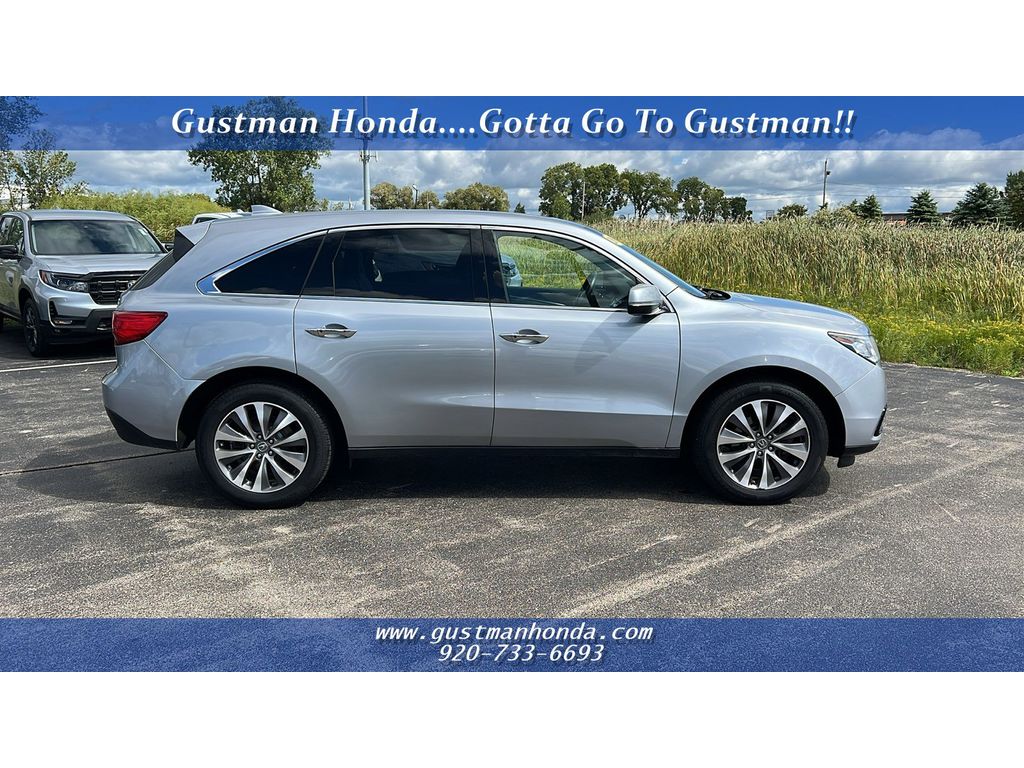 Used 2016 Acura MDX Technology Package with VIN 5FRYD4H4XGB048802 for sale in Appleton, WI